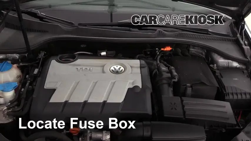 2013 Volkswagen Jetta TDI 2.0L 4 Cyl. Turbo Diesel Wagon Fuse (Engine) Replace